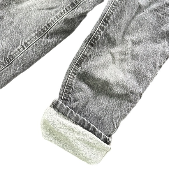 Oshkosh B’gosh Boys Fleece Lined Grey Wash Jeans 2T - Picture 3 of 5